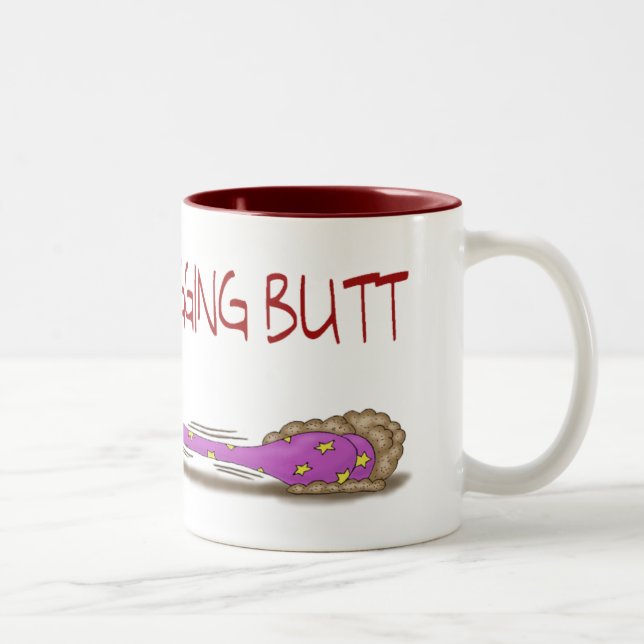 Taza de café divertida: Hembra de fricción del (Derecha)