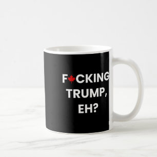 Taza De Café Divertida hoja de arce de Canadá J- demonios Trump