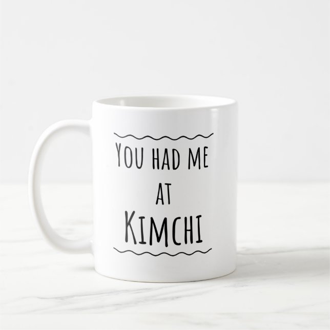 Taza De Café Divertida idea coreana de regalo (Izquierda)