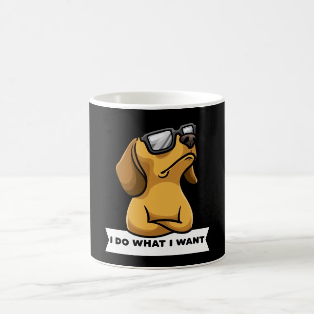 Taza De Café Divertida idea de regalo para perro Dachhund (Centro)
