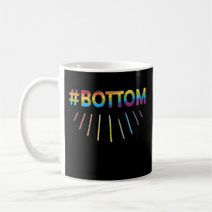 Taza de café divertida inferior de la bandera del