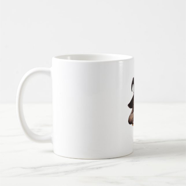 Taza De Café Divertida lotería en Gorra de brujas disfrutando d (Izquierda)
