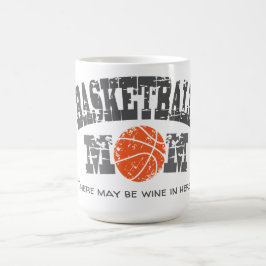 Taza De Café Divertida madre de baloncesto