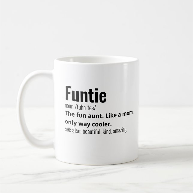 Taza De Café Divertida Mejor Definición Funtie (Izquierda)