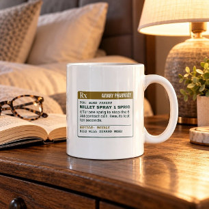 Taza De Café Divertida Millet Spray One Sprig