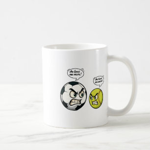Taza De Café Divertida Niña Futbol Sala Mujeres Hija Ella Ama M
