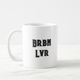 Taza de café divertida para amante del bourbon