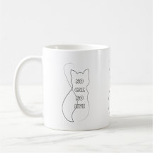 Taza De Café Divertida Para Amantes De Gatos Sin G