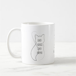 Taza De Café Divertida Para Amantes De Gatos Sin G