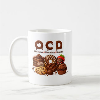 Taza de café divertida para chocoadictos para aman