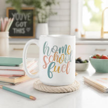 Taza de café divertida para educar en casa Homesch