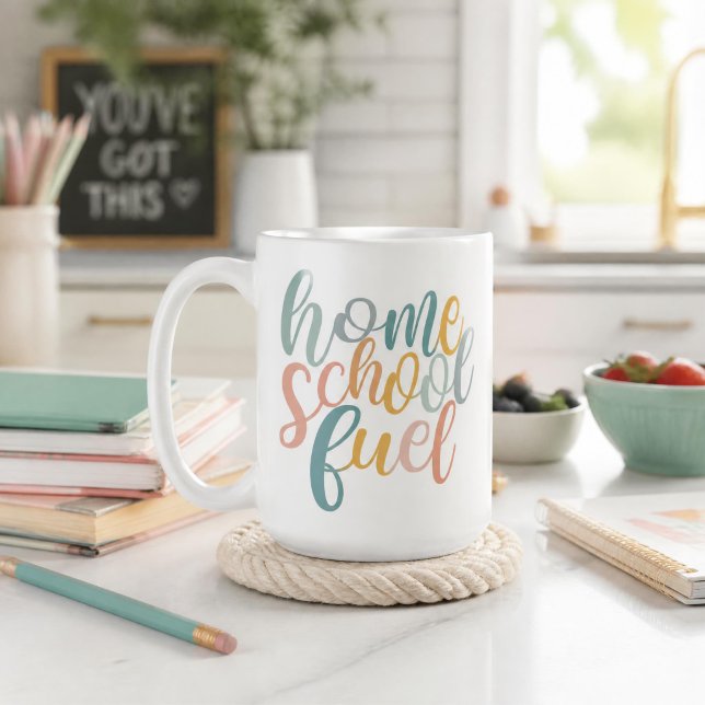 Taza de café divertida para educar en casa Homesch (Subido por el creador)