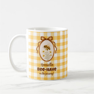 Taza de café divertida para golfistas con abeja