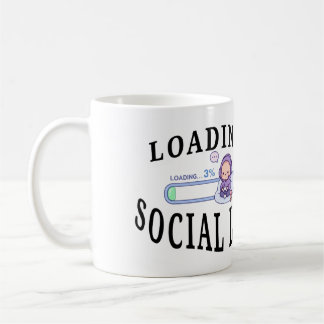 Taza de café divertida para introvertidos - Cargan