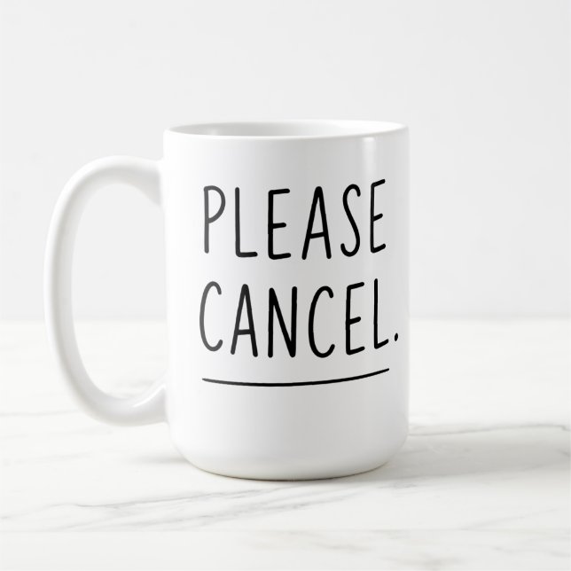 Taza de café divertida para introvertidos - Por fa (Izquierda)