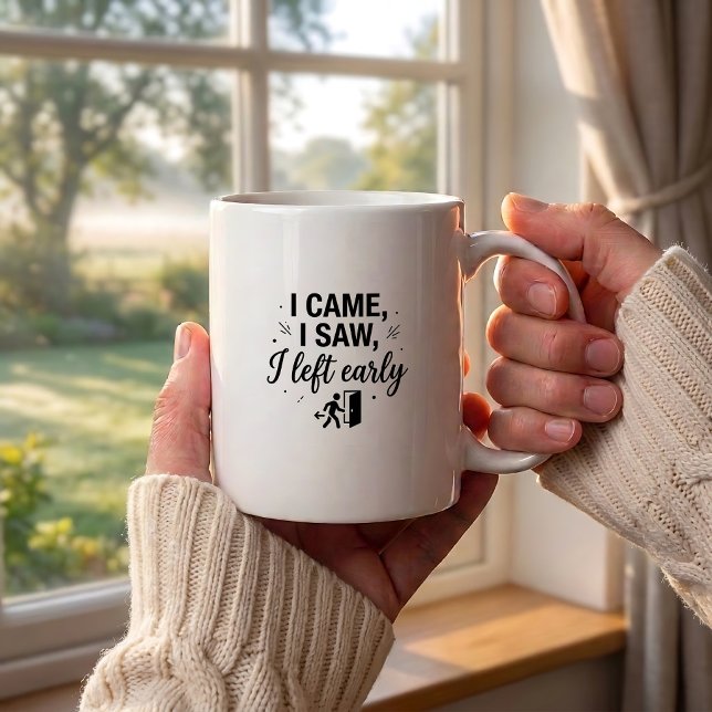Taza de café divertida para introvertidos Vio temp (Subido por el creador)