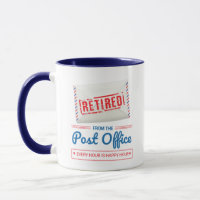 Taza De Café Divertida Para Jubilación De Trabajad