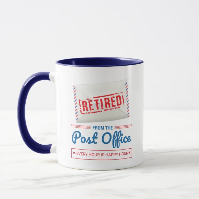Taza De Café Divertida Para Jubilación De Trabajad (Izquierda)