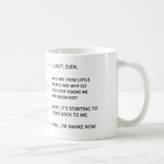 Taza de café divertida para la mamá o el papá
