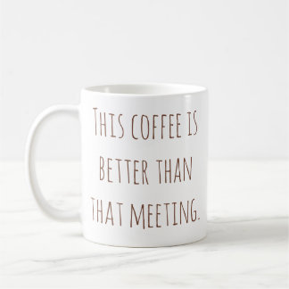 Taza de café divertida para la oficina