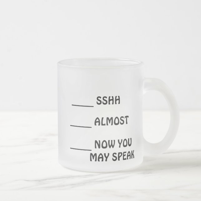Taza de café divertida para los bebedores serios (Derecha)