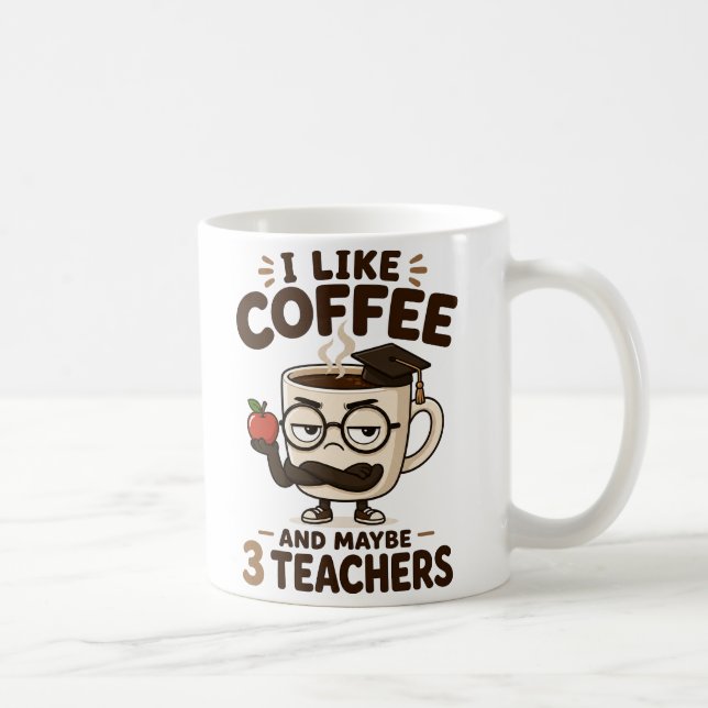 Taza De Café Divertida Para Maestro Regalo Para Ma (Derecha)