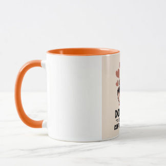 Taza de café divertida para mamá de perro — "Impul
