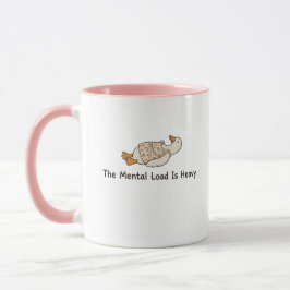 Taza de café divertida para mamá Sobrecargada de m