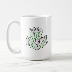Taza de café divertida para papá golfista con humo
