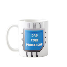 Taza de café divertida para papá informático regal