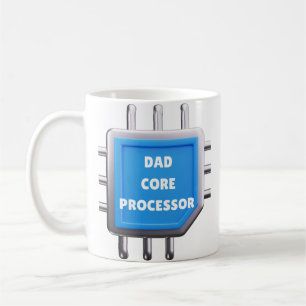 Taza de café divertida para papá informático regal