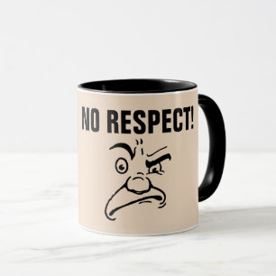 TAZA DE CAFÉ DIVERTIDA PARA PAPÁ, ¡SIN RESPETO!