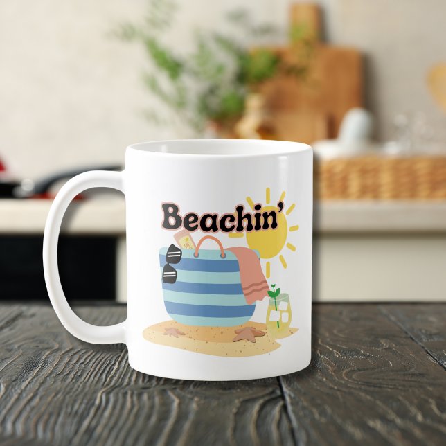 Taza De Café Divertida playa (Subido por el creador)