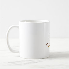 Taza de café divertida puedes hacerlo