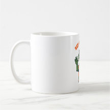 Taza de café divertida retro de caimán Hasta luego
