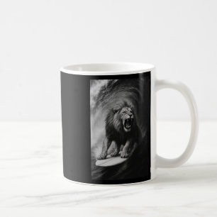 Taza De Café Divertida selfie de león surfeando en tabla de sur