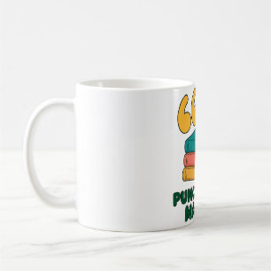 Taza de café divertida sobre gramática y puntuació