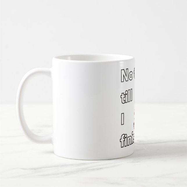 Taza de café divertida y linda de hámster  (Izquierda)