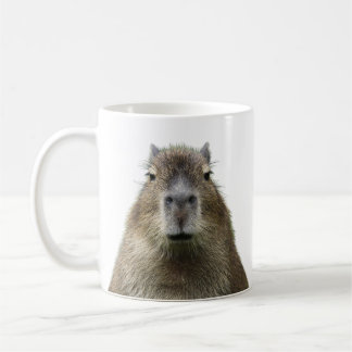 Taza De Café Divertida y linda expresión de mug de capibara