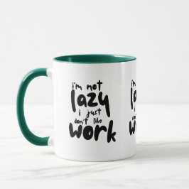 Taza de café divertida y sarcástica para oficina c
