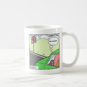 Taza De Café Divertida Zona Sin Calamares
