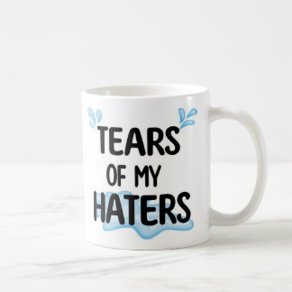 Taza De Café Divertidas Lágrimas Divertidas de Mis Detractores