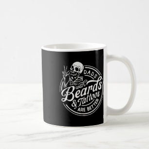 Taza De Café Divertidas Papas De Padres Con Pechos Y Tatuajes
