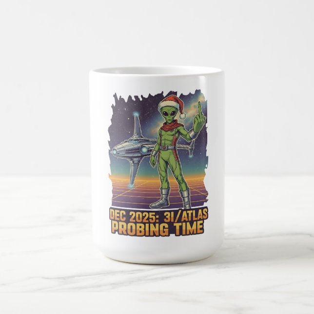 Taza De Café Divertido 3I/ATLAS (Centro)
