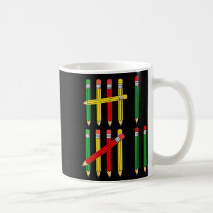 Taza De Café Divertido 67 Marcas de Tally Matemáticas Para Maes