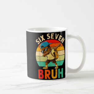 Taza De Café Divertido 67 Meme 6 7 jerga Gen Z Seis Siete Bruh