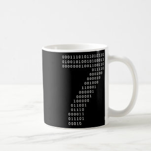 Taza De Café Divertido 67 Meme Código Binario Tech Geek Digital