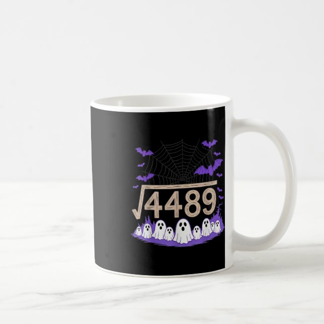 Taza De Café Divertido 67 Meme Profesor de Matemáticas 6 7 Hall (Derecha)