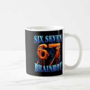 Taza De Café Divertido 67 Meme Rotura cerebral italiana Tung Tu