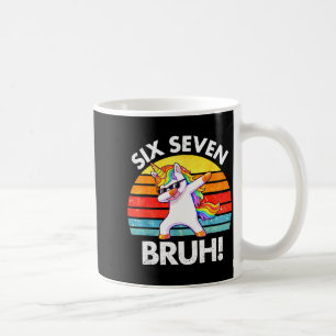 Taza De Café Divertido 67 Meme Unicornio Haciento Dabbing Seis